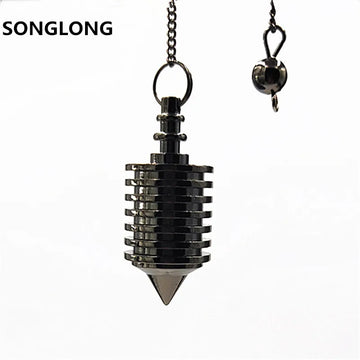 Copper Metal Pendulums for Dowsing Energy Therapy Vintage Pendant Spirit Swing Divination Hypnosis Metal