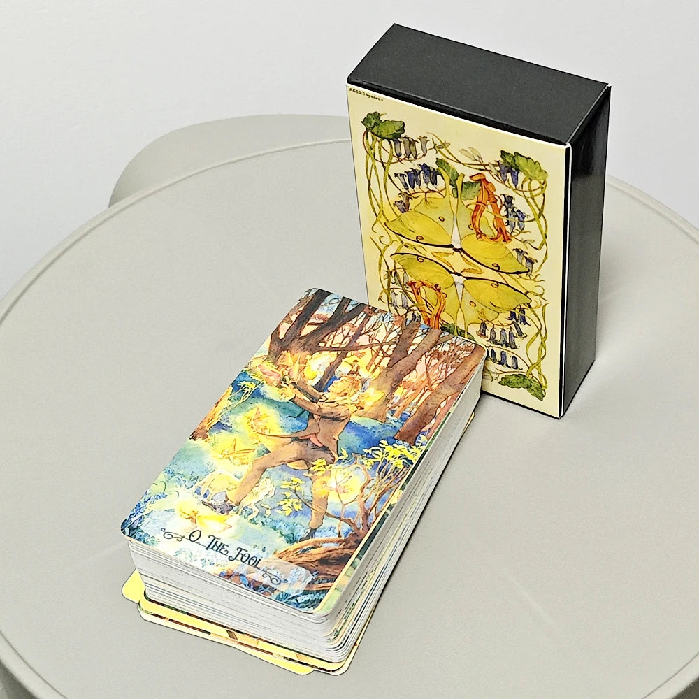 Victorian Faery Tarot, 10.3*6cm Victorian Fairy Society with This Beautifully Illustrated 78-card RWS-based Deck