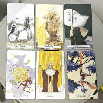 I Am Not A Doll Tarot, 79 Pcs Puppet Inspired Whimsical Art Cards - 10.3*6cm