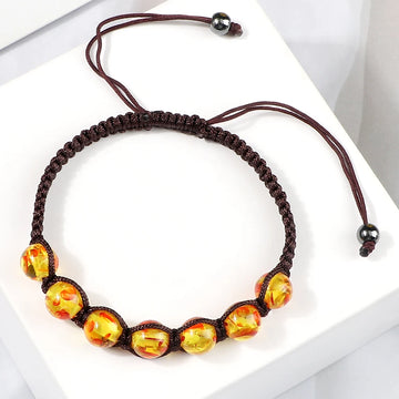 Trendy Braided Nylon Rope Beads Bracelets Women Men Natural Stone Carnelian Tiger Eye Stone Chakra Strand Bracelet Bangle Gift