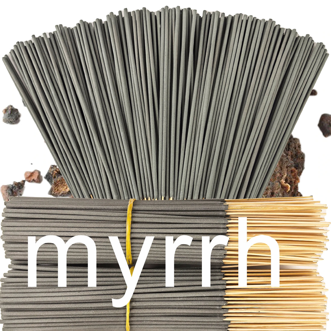 20/50/100/200/403 Pieces, Handmade High-Quality Myrrh Incense Sticks - Artificial Wood Removes Smoke Odor, Purifies the Air, Long-Lasting Fragrance, Suitable for Home, Camping, Garden, Pool and Outdoor Activities - Air Purifi