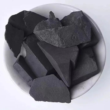 50-200g Natural Shungite Stones For Radiation Protection Good Luck Energy Quartz Anti-radiation Mineral Origin Karelia Russia