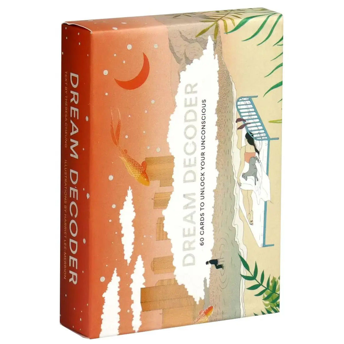 Dream Decoder Oracle Deck 60 Cards To Unlock Your Unconscious Interpret Archetypal Symbols From Your Dreams 10.4*7.3cm