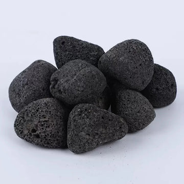 Natural Black Porous Volcanic for Aquariums Fish Diffusion Stones for Aromatherapy Rock Enhances Aquatic Environment Aesthetics