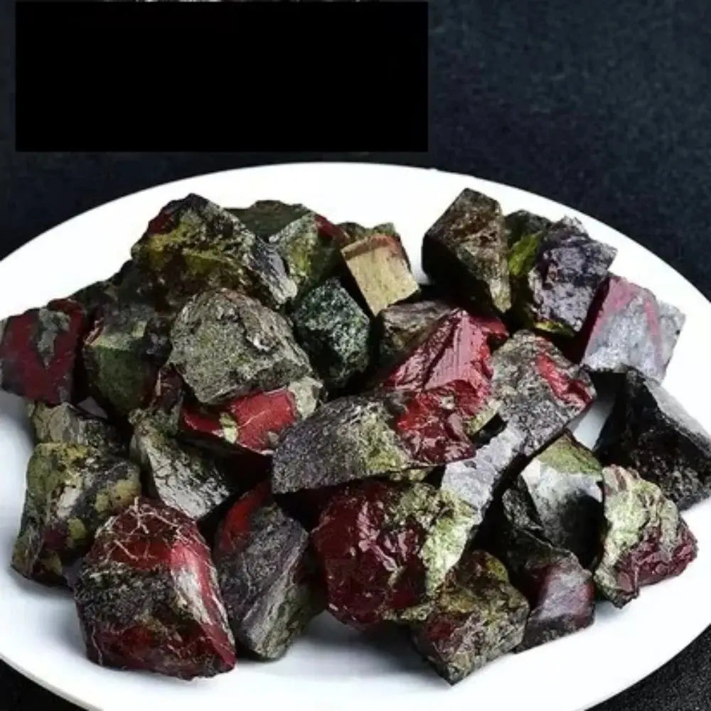 Natural Dragon Blood Stone Raw Stone Rough Mineral Specimen Energy Healing Reiki Chakra Home Decoration Jewelry Making Gift