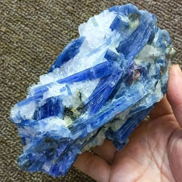 Natural Kyanite Rough Gem Stone Rare Blue Crystal Mineral Specimen Healing Rock Home Decoration