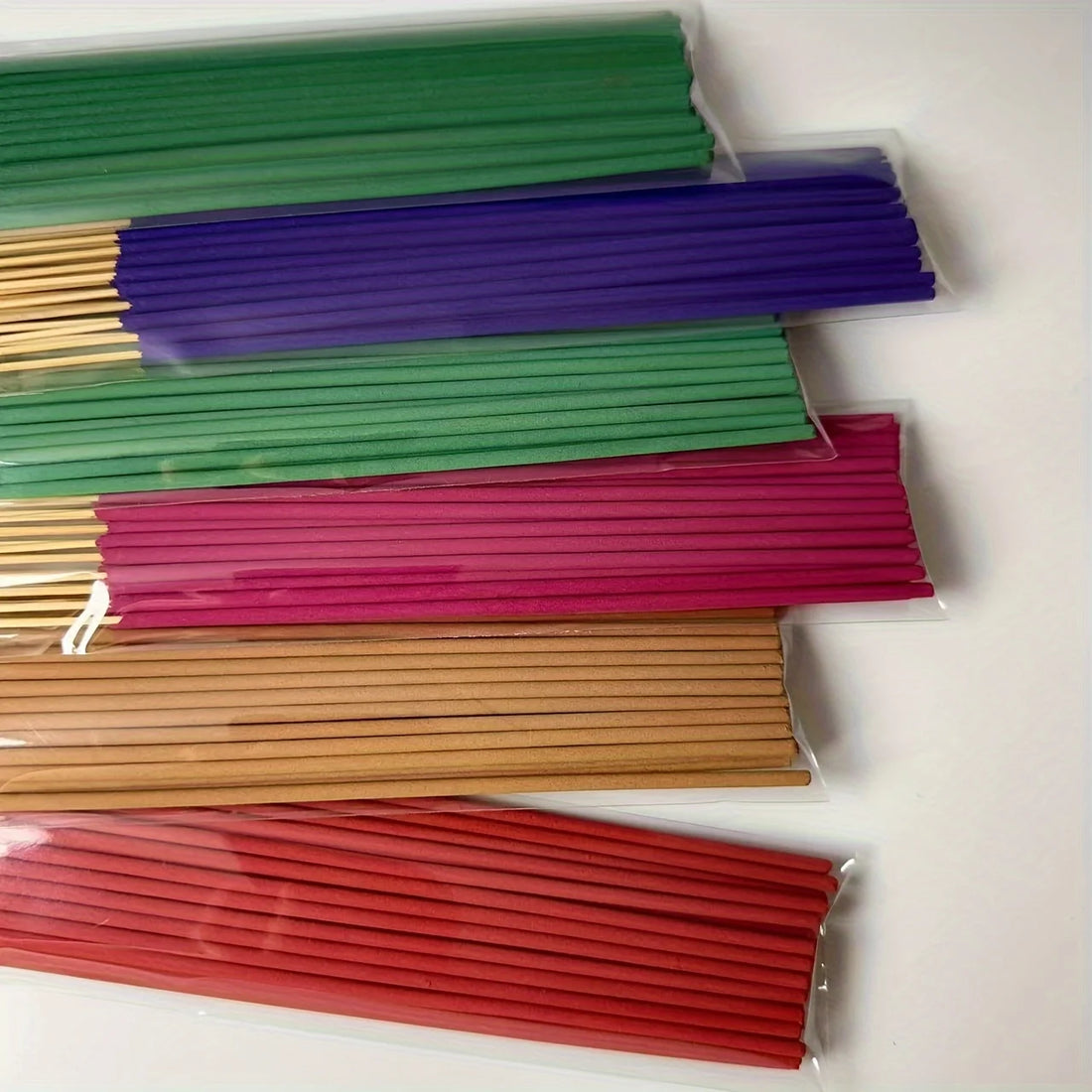 140-Piece Premium Incense Stick Set - Lavender, Lemongrass, White Sage, Dragon's Blood, Rose, Sandalwood, Mint, Etc. - Ideal for Purification, Relaxation, Meditation and Home Use - Perfect Yoga Gift, Hom Incense