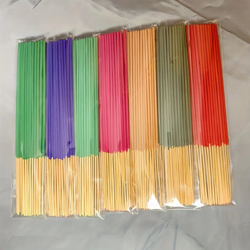 140-Piece Premium Incense Stick Set - Lavender, Lemongrass, White Sage, Dragon's Blood, Rose, Sandalwood, Mint, Etc. - Ideal for Purification, Relaxation, Meditation and Home Use - Perfect Yoga Gift, Hom Incense