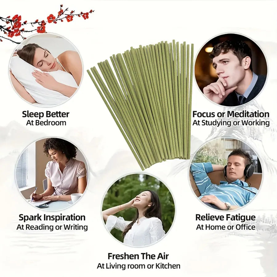 Approximately 32 Sticks/Box, Premium Gift Box Matchbox Packaging Citronella Incense, Lemon Grass Scent Is Unique, Suitable for Personal Use, Companies, Gatherings, Etc. as an Aromatherapy Product