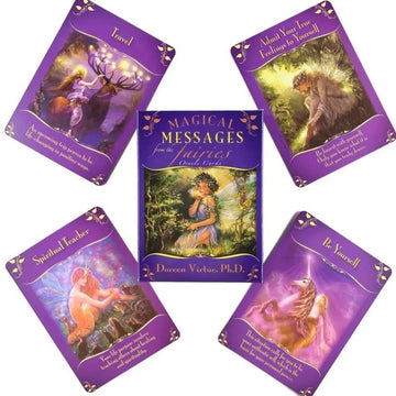 11*6.5cm Magical Messages From The Fairies Oracle Cards Leisure Party Table Fortune-telling Prophecy Tarot Deck