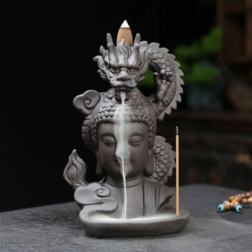 Reflux Ceramic Incense Burner - Fashion Home Collector for Aromatherapy - Creative Home Decoration and Gift Creativity