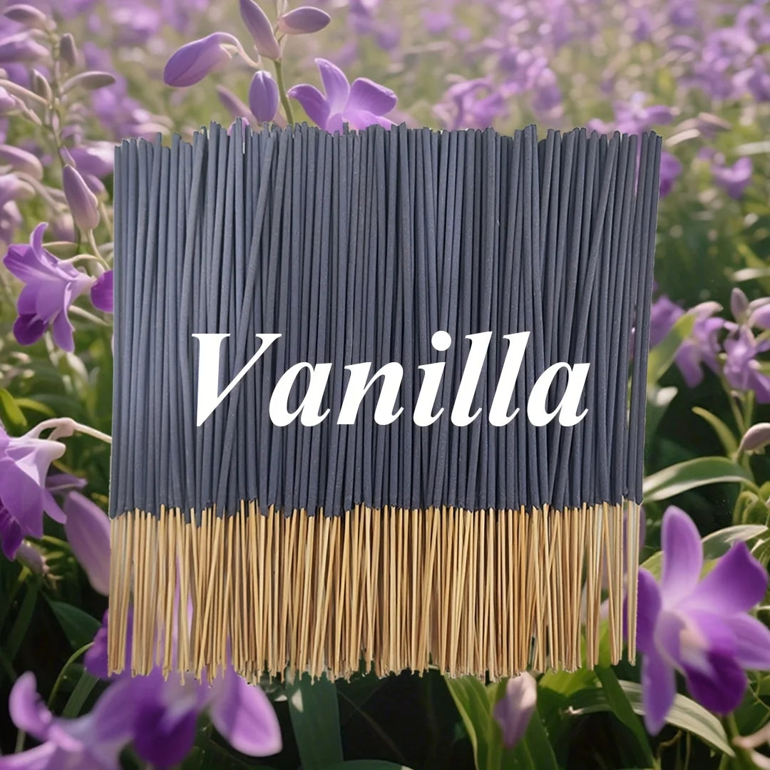 Vanilla Aromatherapy Stick, 22.0cm - Long-Lasting, Natural Wood Scent, Fragrance Suitable for Yoga, Meditation, Relaxation and Sleep Aid - Perfect Choice for Home Decor, Hotels and Spas