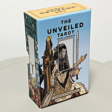 The Unveiled Tarot 80 Pcs Tarot Cards (with 2 Special Cards) In Rigid Box Printed on 350GSM Double Embossed Cardstock 12*7cm