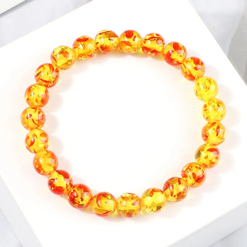 Natural Stone Buddha Bracelet Charm Women Imitation Ambers Lucky Purple Agates Bead Bracelets&Bangles for Women Men Hand Jewelry