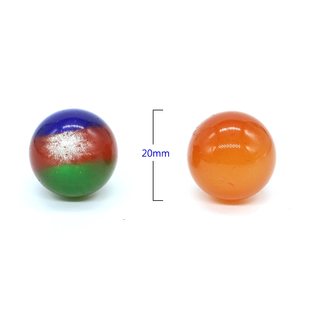 20mm Natural Colorful Cat Eye Healing Crystal Sphere Energy Quartz Polished Ball Stone Specimen Home Office Decoration Wholesale