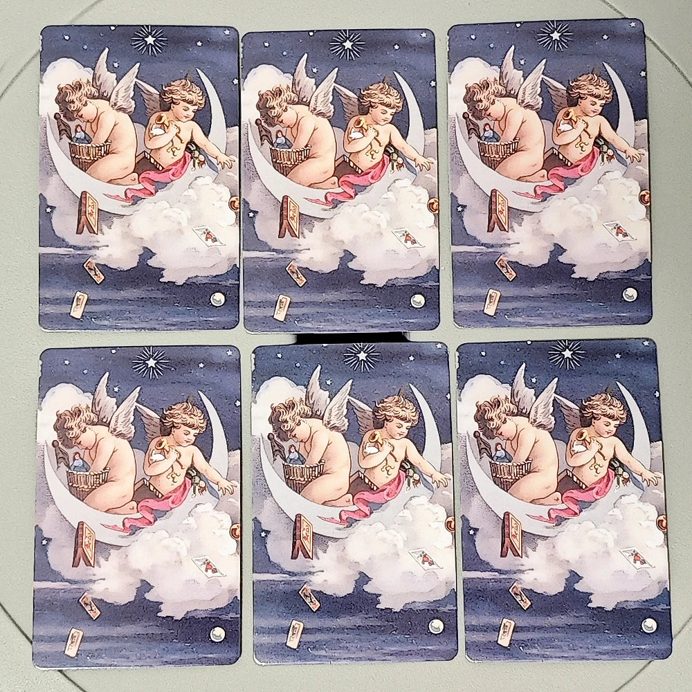 36 Pcs Lenormand Cards Angel Lenormand Deck 9*6cm