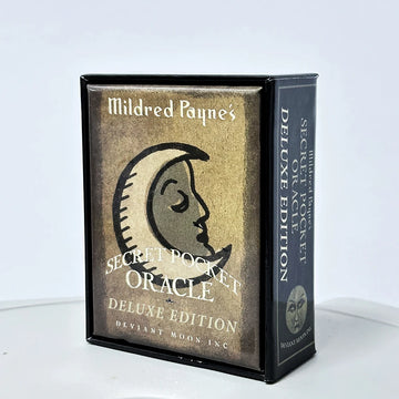 88 Pcs Oracle Cards in Rigid Box Mildred's Secret Pocket Oracle Deck Printed on 350GSM Double-embossed Cardstock 6.3*8.9cm
