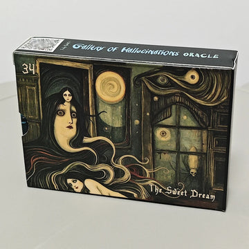 52 Enigmatic Cards 10.5*7.5cm Felix Nacht's Gallery of Hallucinations Oracle Deck