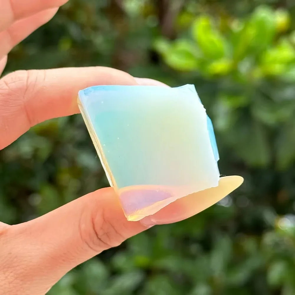 Natural Opal Rough Stones Quartz Crystal Raw Mineral Reiki Healing Crystals Gem Specimens Collectible Home Decor  100g