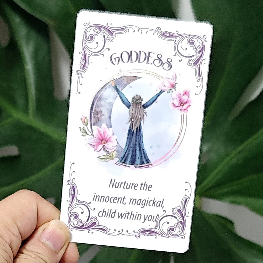 Ostara Oracle Deck 20 Pcs Oracle Cards, Inspirational Altar Deck To Recieve Divine Messages 12*7cm