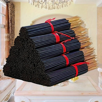 Japanese Cherry Blossom Incense Sticks: Long Burn Time, Smooth & Clean, Natural Rattan Material, Suitable for Home, Kitchen, And