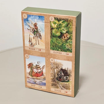 Fairy Tale Lenormand Deck 38 Pcs Lenormand Cards Printed on 350GSM Double-embossed Cardstock 9*6cm