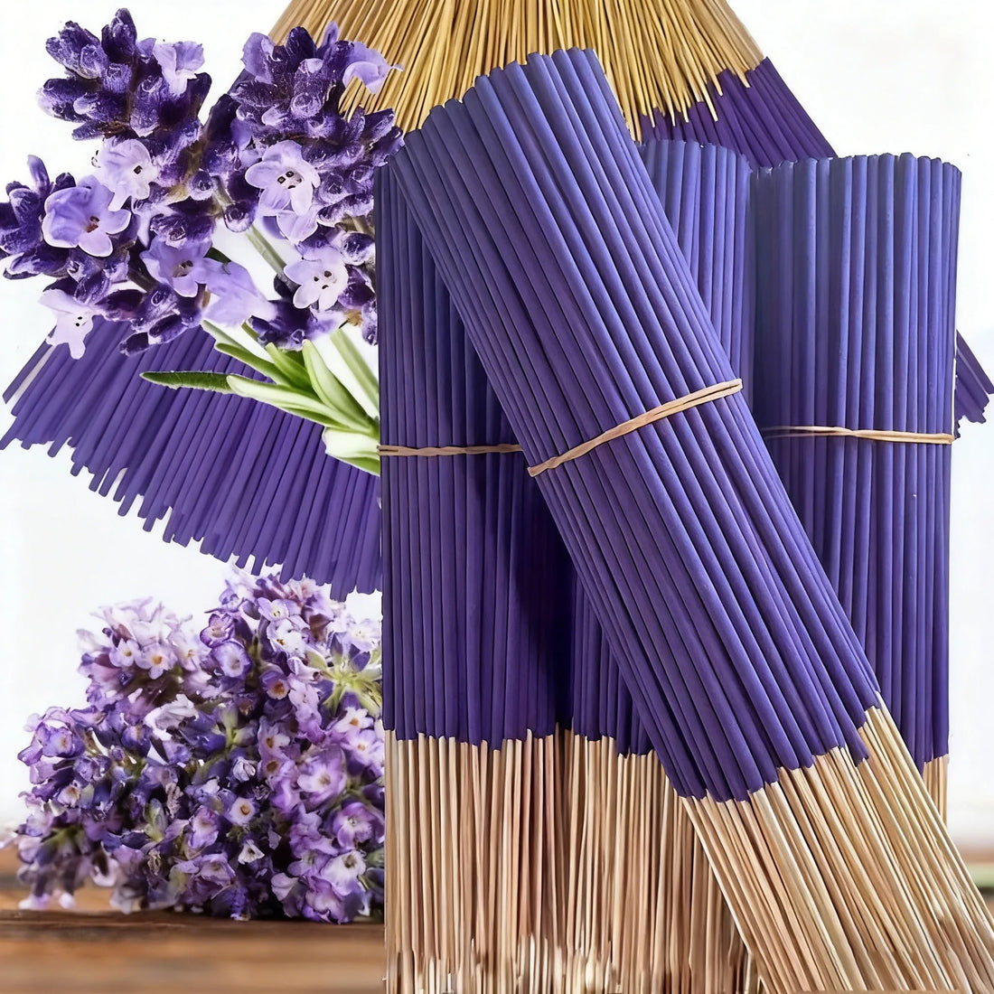 19/49/99/199/399/599/1599 Pieces, Vanilla Lavender Scented Aromatherapy - Natural Bamboo Sticks, Made with High-Quality Materials, Suitable for Yoga, Meditation, Indoor and Outdoor Use, Perfect Holiday Gift, Suitable for Fish