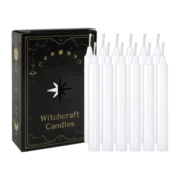 12 Pcs 3.9*0.4in (10.1*1.2cm) White Small Rod Wax, Drip-Free, Smoke-Free and Fragrance-Free Home Dinner Candles, Hand-Pulled, High-Quality, Suitable for Various Places, Various Holidays.