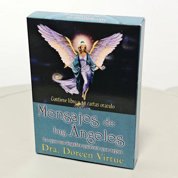 44 Pcs Oracle Cards Messages From Your Angels 10.4*7.3cm - What Your Angels Want You To Know Cards In Spanish Language