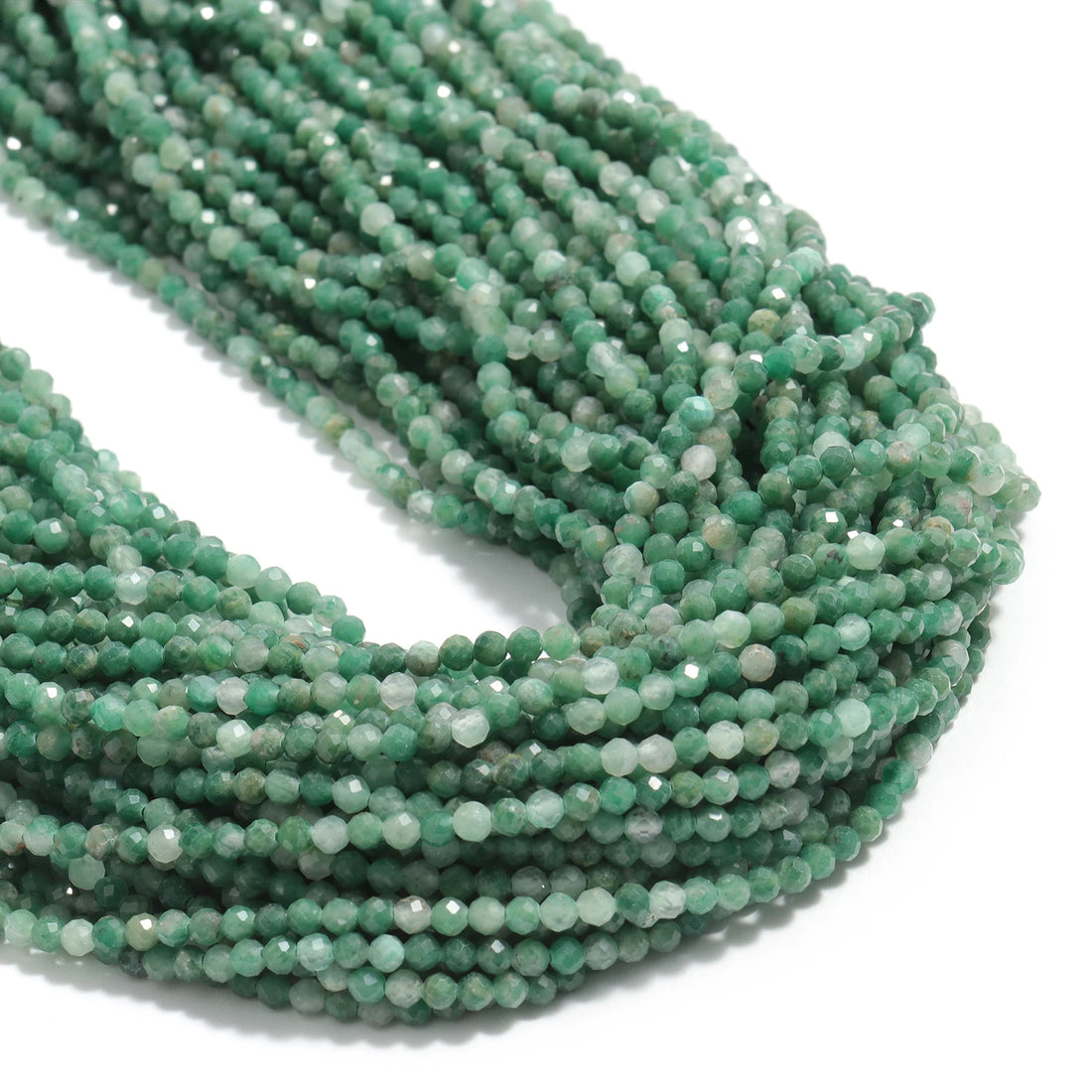 2 3 4mm Faceted Tiny Beads Natural Aquamarine Lapis Lazuli Tourmaline Amethyst Stone Beads for Jewelry Making Diy Accessories