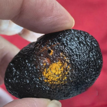 Natural Black Tektite Meteorite Stones  Irregular Mineral Specimen Rock Rough Stones for DIY Jewelry Making Collector's Gift