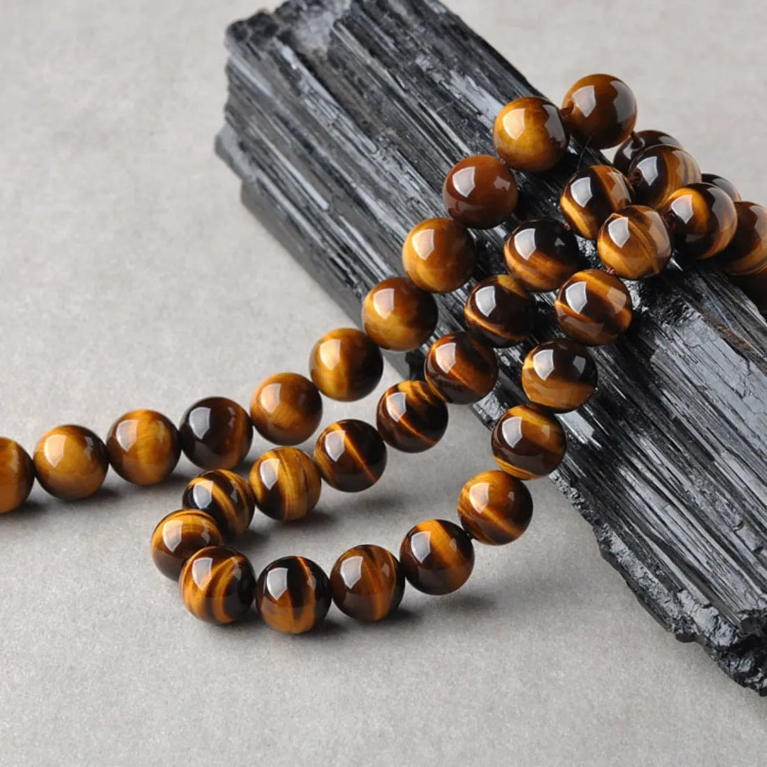 Natural Tiger Eye Stone Beads Round Spacer Beads for Jewelry Making DIY Charms Bracelet Necklace Handmade Craft 4 6 8 10 12mm