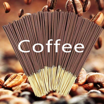 48/98/398Pcs Coffee Scented Incense Sticks, Yoga Meditation Natural Incense - Purifies and Eliminates Negative Energy, Promotes Relaxation - Made from Recycled Materials - Suitable for Home, Yoga Studios, Meditation Practice
