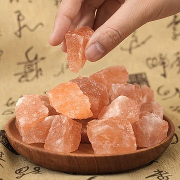 Natural Himalayan Salt Raw Stone Crystal Stone Aromatherapy Stone Essential Oil Diffuser Home Office Decoration Shape Random