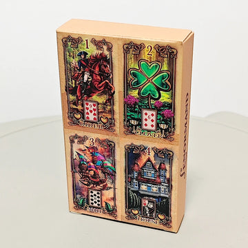 Lustrous Lenormand Deck Bursting with Exquisite Color and Detail 10.3*6cm 47 Pcs Lenormand Cards