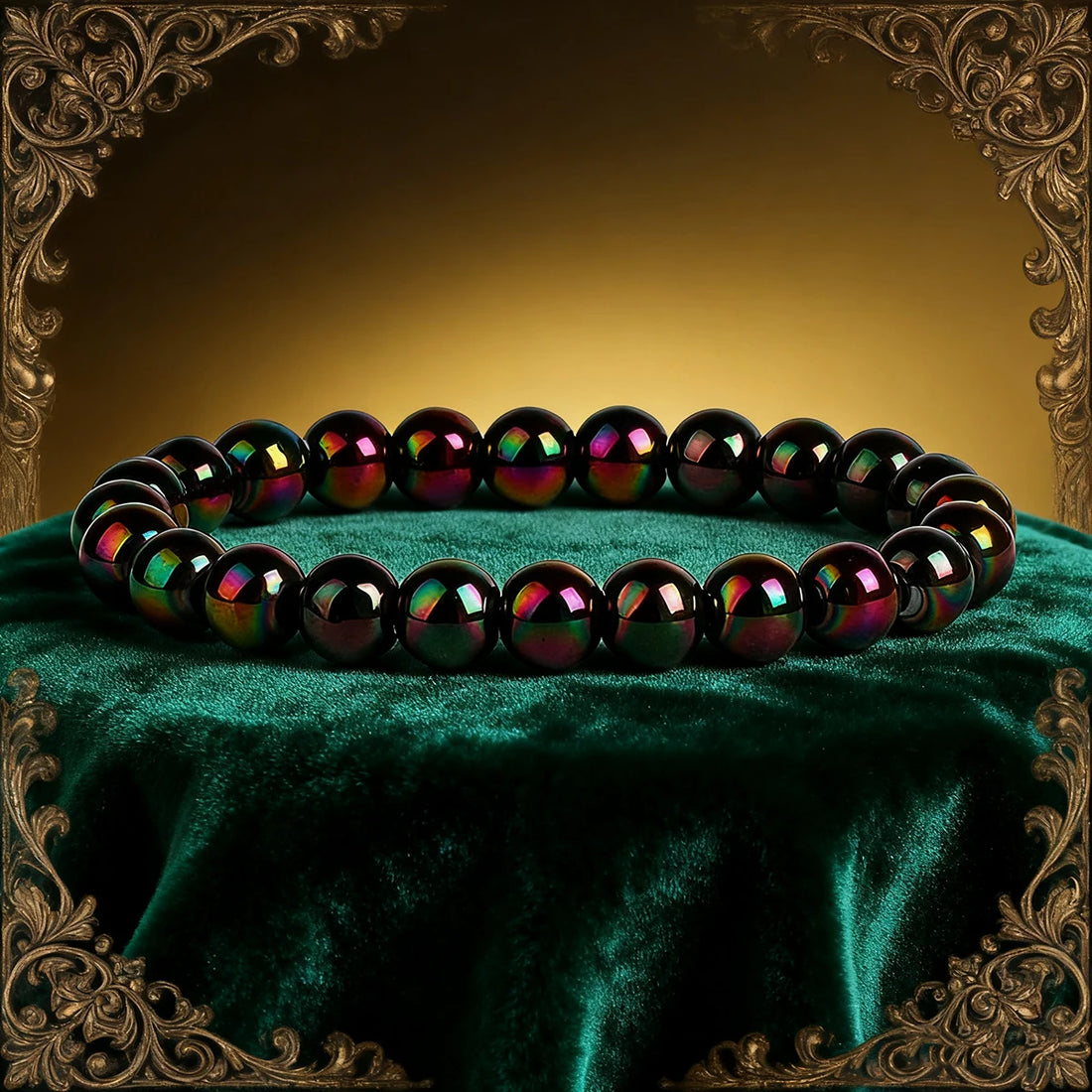 No Magnetic Black Colorful Hematite Bracelet Health Care Hematite Bracelets Women Vigour Natural Stone Bracelet Jewelry Pulsera