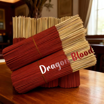 19/51/171/401/701 Pieces of Dragon Blood Incense - Bamboo Wood, Traditional Chinese Feng Shui Incense, Creates Romantic Fragrance, Suitable for Home Purification, Yoga, Meditation, and Spiritual Purposes