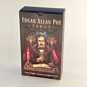 Edgar Allan Poe Tarot Deck 78 Stunning Illustrations Based on Poe's Tales 12*7cm Printed on 350GSM Double-embossed Cardstock