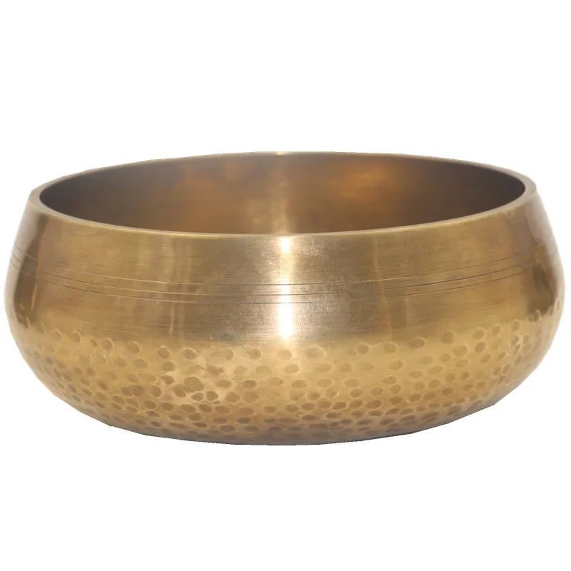 1 Pc Tibetan Singing Bowl 13/15/17/20CM Options Large Handmade Brass Metal Sound Bowl Yoga Chanting Meditation Buddhism Healing