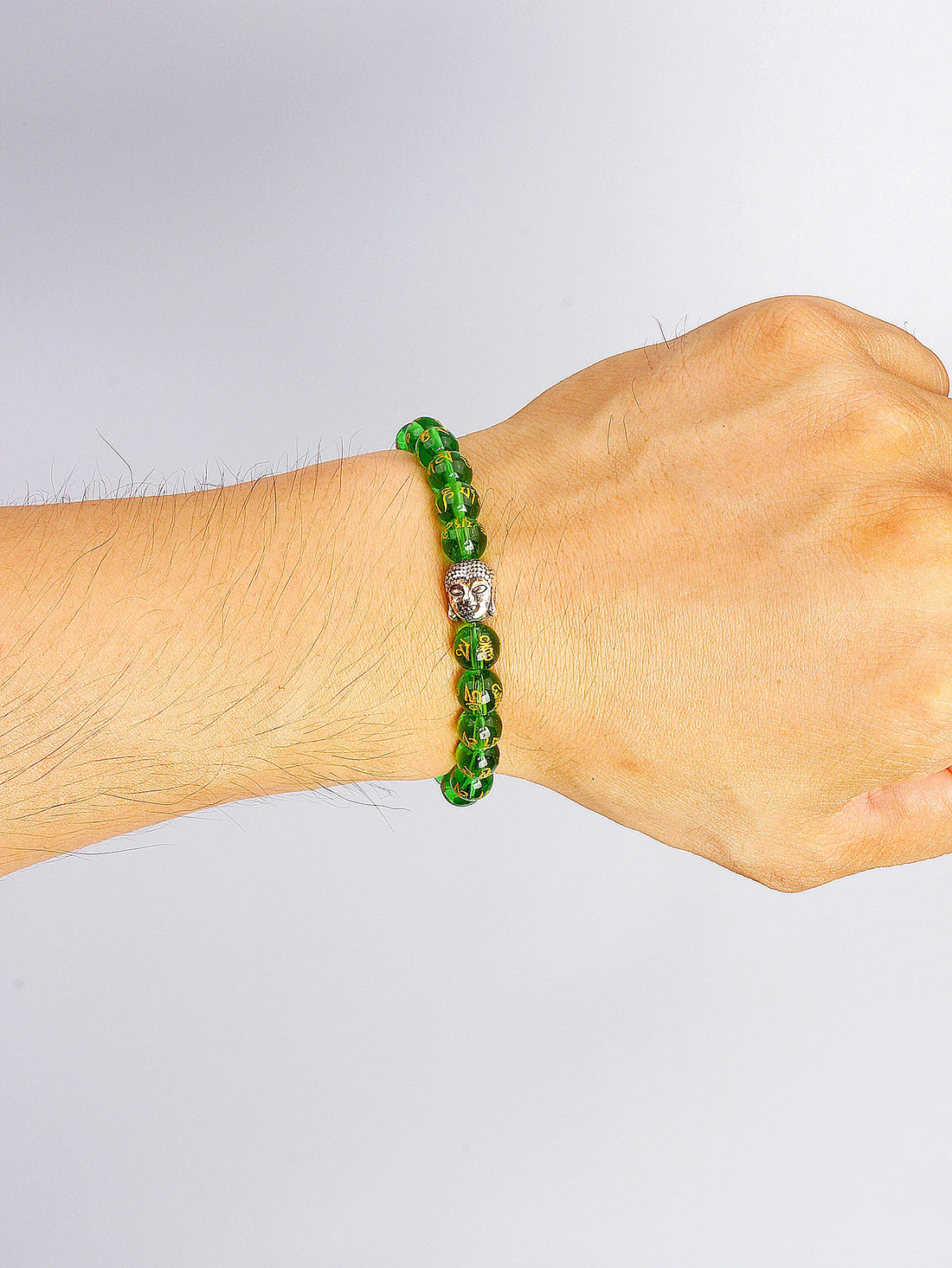 Prajna Paramita Heart Sutra Bead Bracelet Natural Stone Buddhist Beads for Wisdom Enlightenment Energy Reiki Charm Peace Jewelry