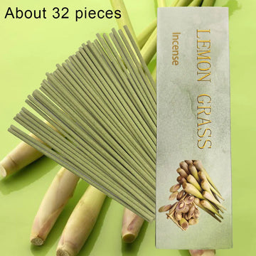 Approximately 32 Sticks/Box, Premium Gift Box Matchbox Packaging Citronella Incense, Lemon Grass Scent Is Unique, Suitable for Personal Use, Companies, Gatherings, Etc. as an Aromatherapy Product