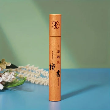 18 Pieces/Pack Camellia Wood Incense Sticks - 5-6 Grams/Stick, 4.13inch , Natural Wood Scent, Suitable for Meditation, Yoga, Home Aromatherapy - Perfect Christmas, Halloween, Easter, Hanukkah, Thanksgiving Gifts - Feather-Fre