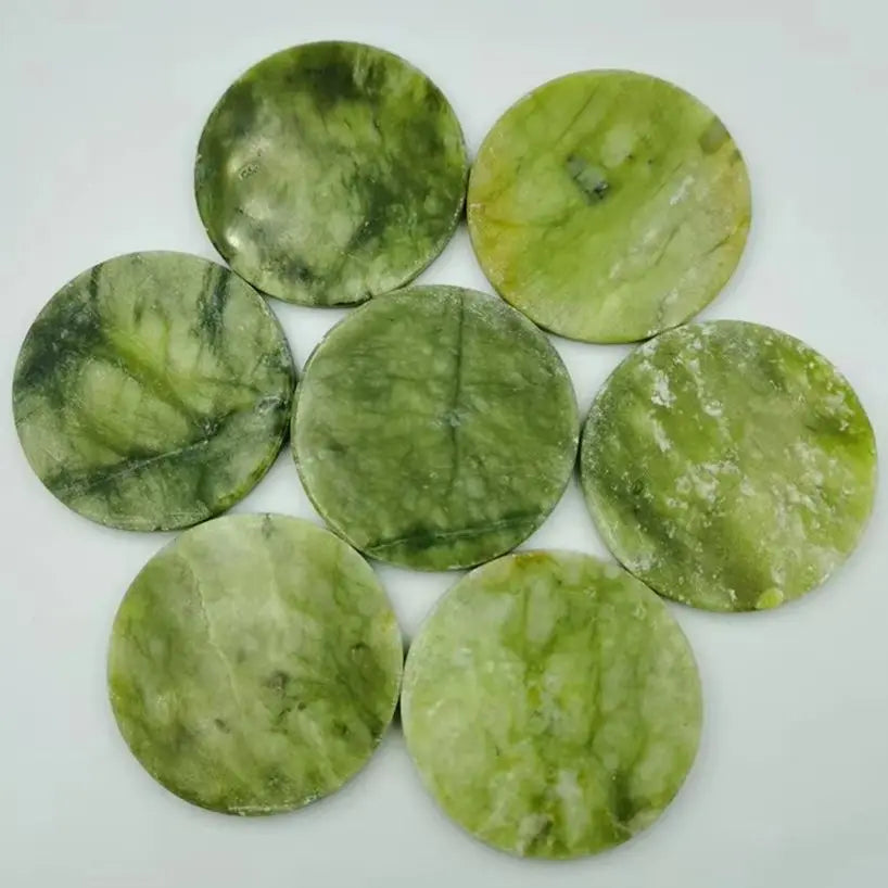 Natural Eyelash Extension Jade stone slices Polishing Healing Reiki Aquarium Mineral Flakes Decoration  1/10pcs