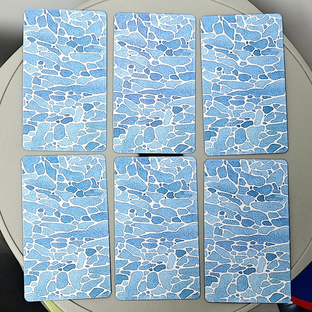 60 Pcs Oracle Cards The Dreaming Waves Oracle Deck 10.3*6cm Filled with Soft Feathered Whispers of Wisdom