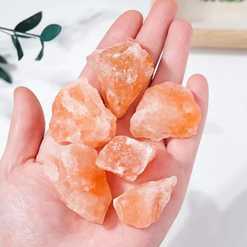 Natural Himalayan Rock Salt Chunk For DIY Mineral Reiki Aquarium High Quality Pink Crystal Gravel