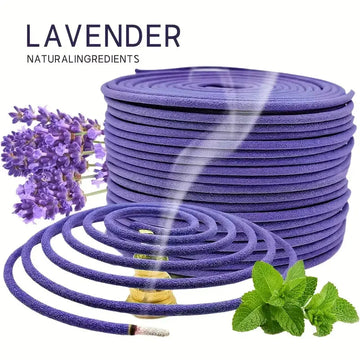 Hundred Days Flower Aromatherapy Roll - 20/40/60/80 Natural Spirals |   Long Burning (4 Hours) |   Great for Patio, Balcony, Pool, Camping and Garden |   Perfect Summer Gift and Home Decor,Outdoor Aromatherapy Roll