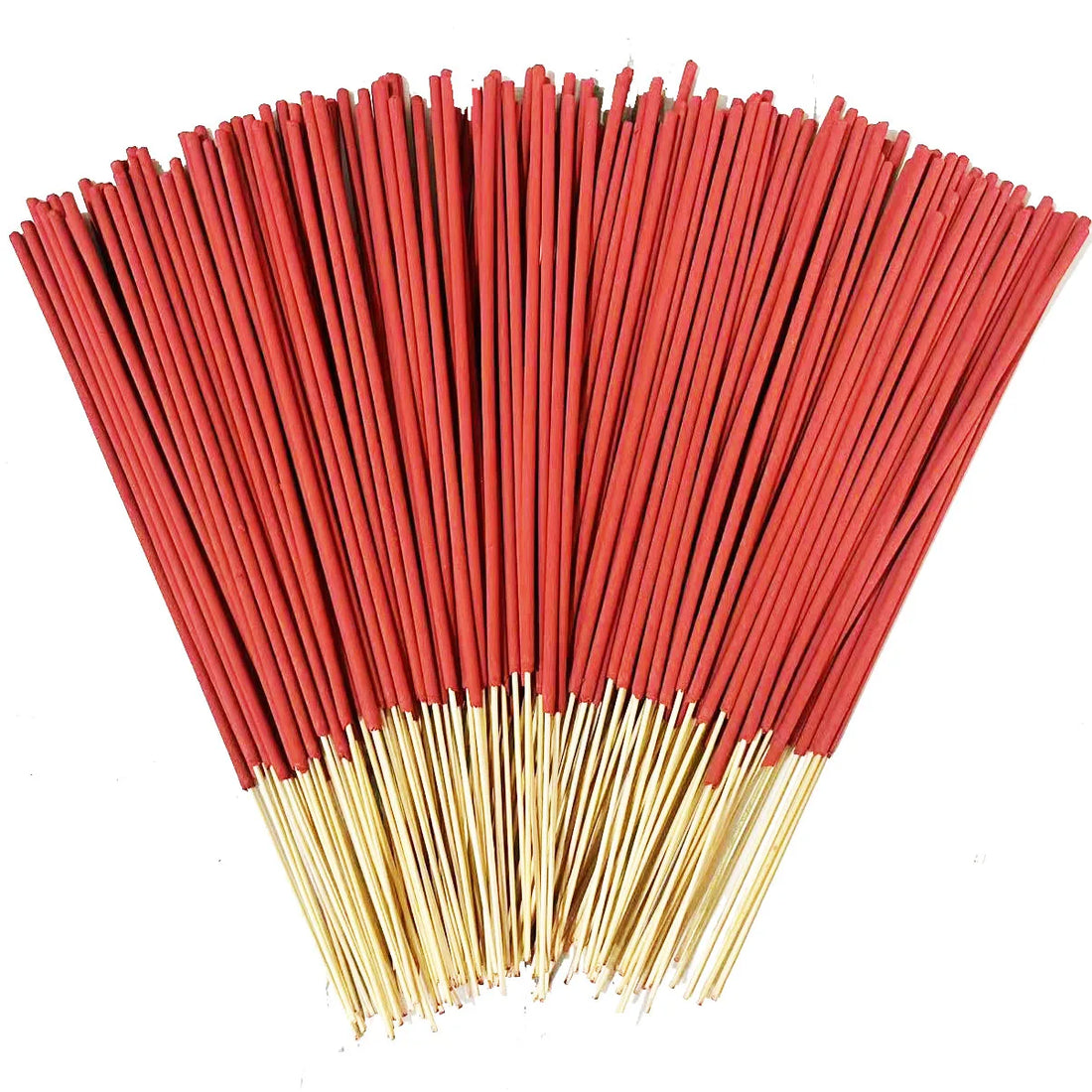 Handmade Cherry Fragrance Incense Sticks - 22.0cm Long-Lasting Artificial Wooden Incense, Safe and Non-Irritating for Indoor and Outdoor Use, Feather-Free Yoga and Meditation Decoration, Suitable for Camping, Travel, Courtyar