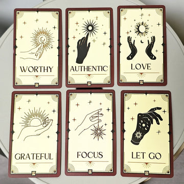 Manifestation Oracle Deck 33 Card Oracle Deck 10.3*6cm Manifest Your Dreams, Find Your Purpose, Tarot for The Soul