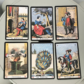 9*6cm 52 Pcs Oracle Sibyl Cards Every Day Oracle Deck