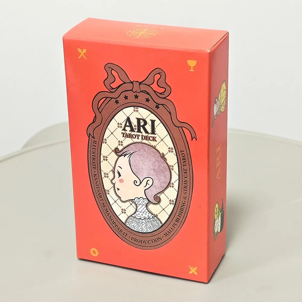 Ari Baby Tarot 10.3*6cm: 78 Pcs Joyful Whimsical Cute Baby Cartoon Cards, A Magical and Intuitive 78-card Tarot Deck